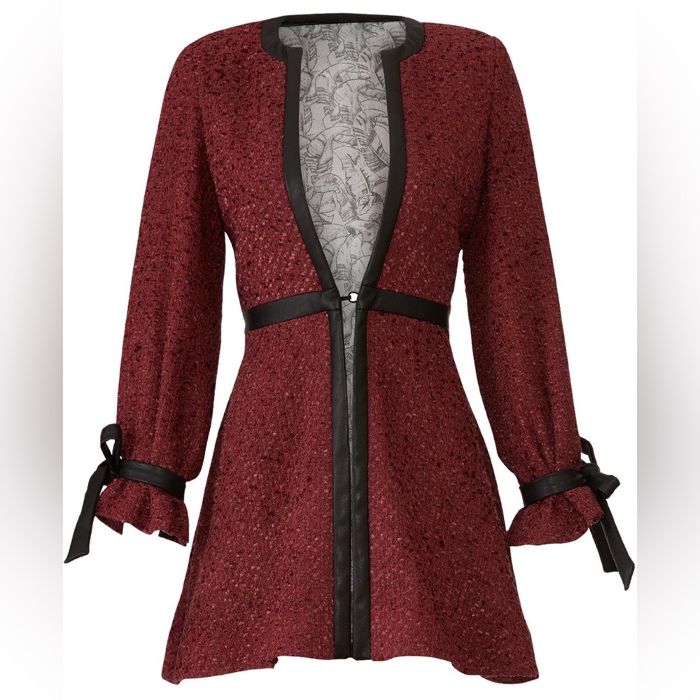 $950 Deborah Lyons Grace Tweed Jacket US6